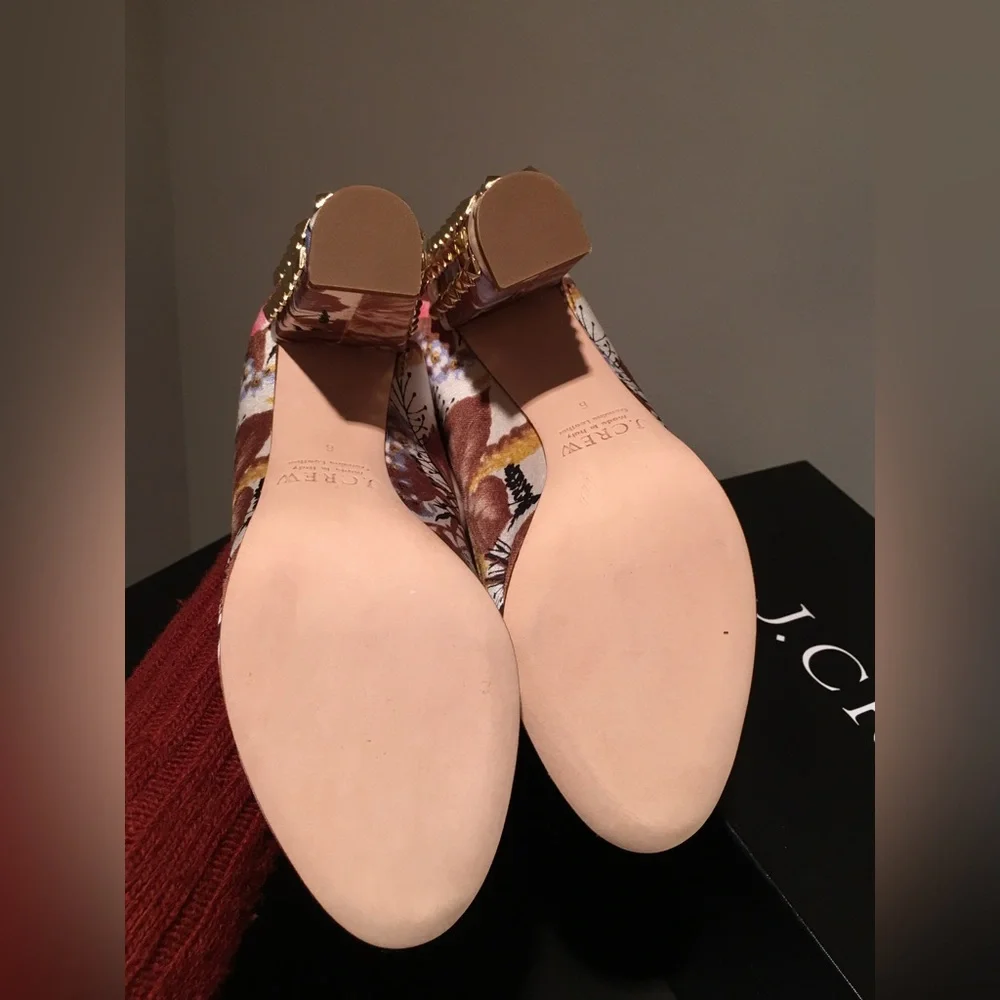 JCrew Collection Etta Pump with Studded Heel - Picture 9 of 10